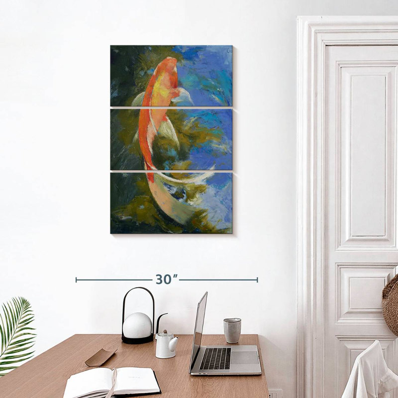 Brampt Butterfly Koi, 32" H x 20" W