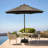 125 Lb. Free Standing Umbrella Base with Wheels