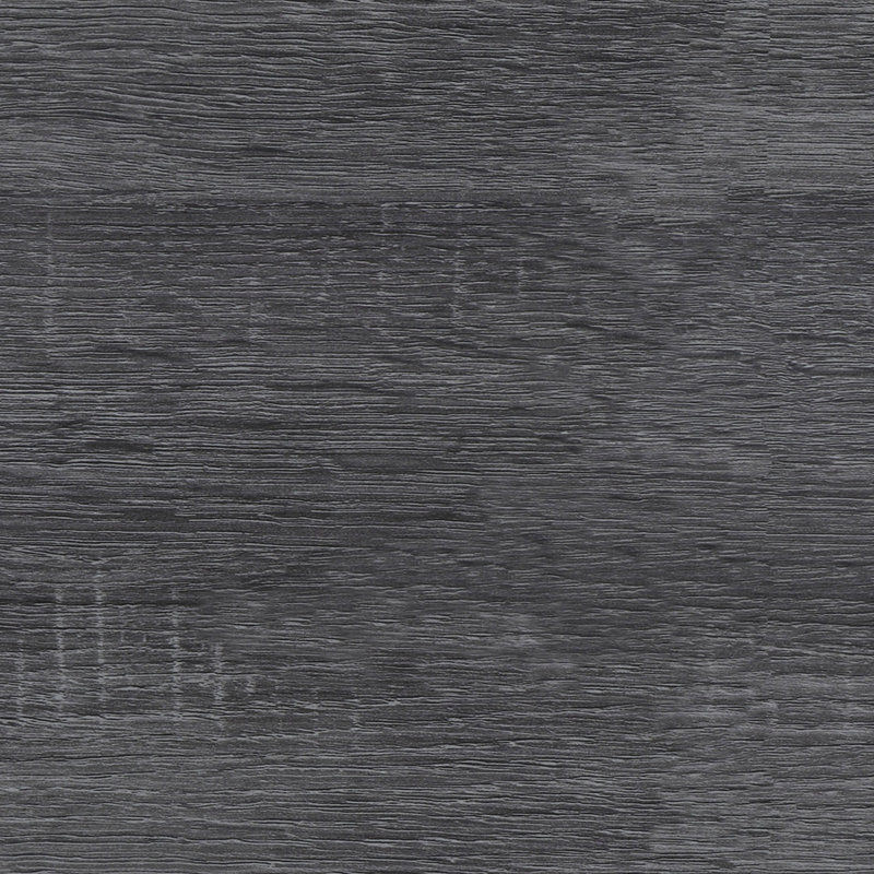 Bureau d'ordinateur mobile en bois gris vieilli, Gris