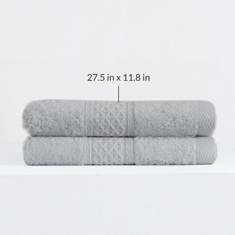 Kellas Bamboo Hand Towel, Gray