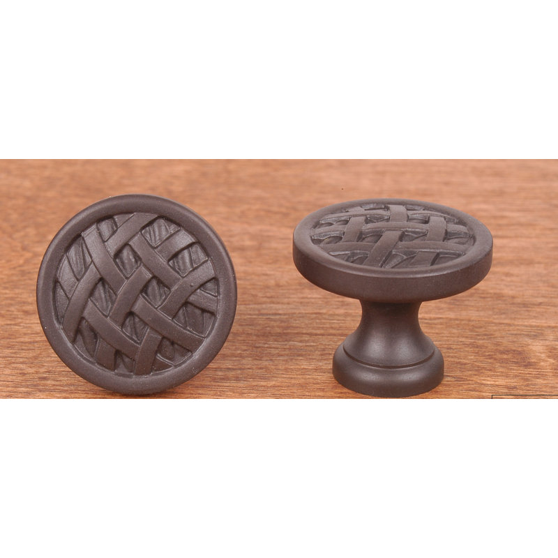 CK Series 1 1/2" Diameter Mushroom Knob, Oil Rubbed Bronze, Large