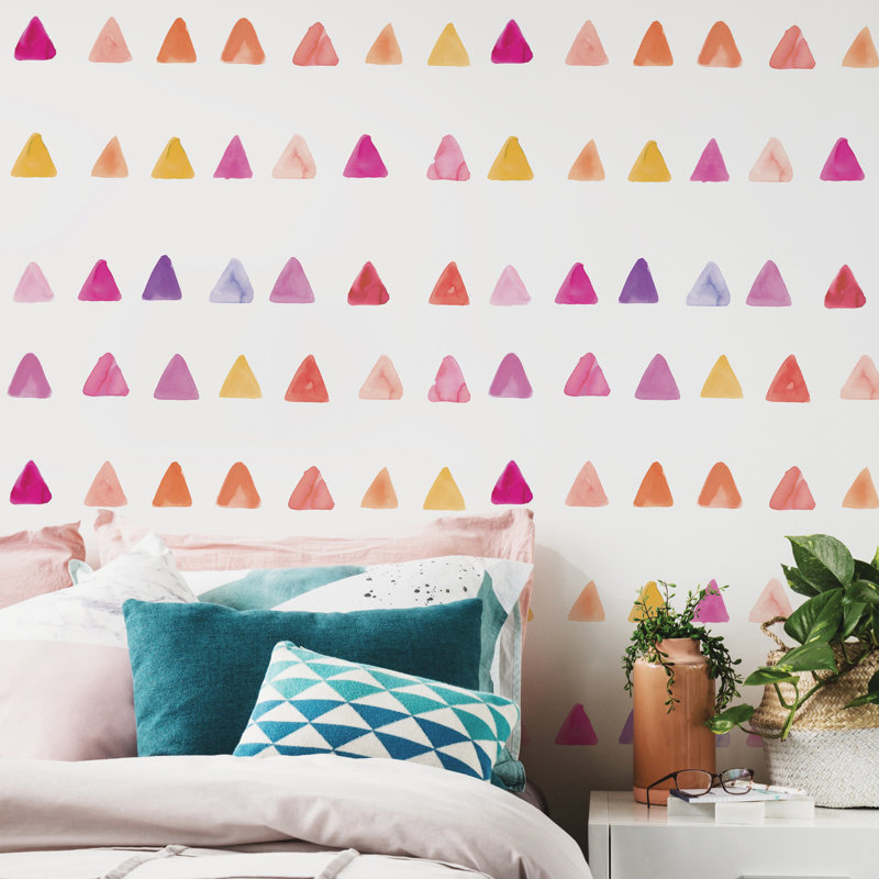 Abstract Non-Wall Damaging Wall Decal