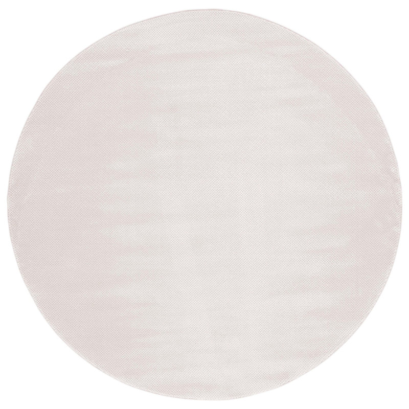 Berkely Performance Solid Color Rug, Round 6'7"