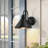 Gulshan Black Outdoor Wall Light