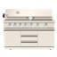 BroilChef® Yosemite Outdoor Kitchen | 7 Burner-Gas Modular Kitchen Set   #304  Stainless Steel Outdoor Kitchen, The Gas Grill+ Griddle + Ceramic Kamado Grill Modular Suite -126255062