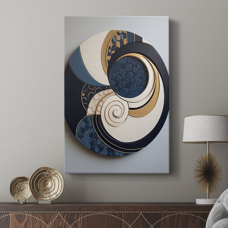 ABSTRACT Series DLIV - Gallery Cavas sur mesure, H 60 po x l 40 po