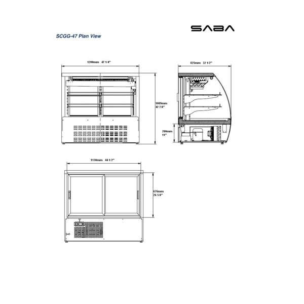 Dimensions du produit