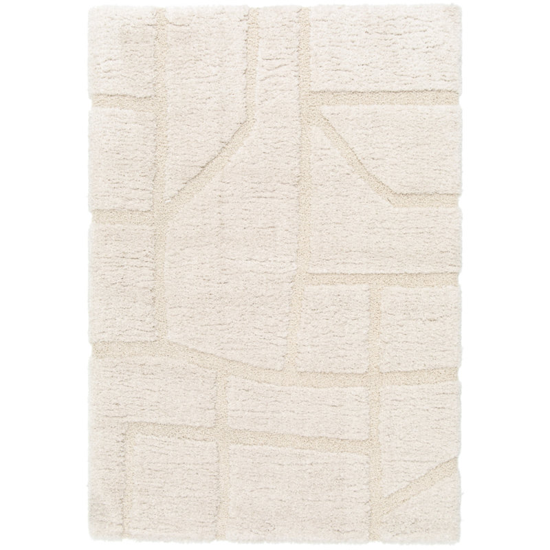 Abstract Shag Area Rug, Rectangle 200 x 290 cm