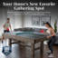 Ensemble de table de billard 7 pieds Hathaway Logan