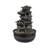 Castulo Handcrafted Indoor Outdoor Weather Resistant Table Top Fountain with Lights