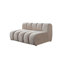 Chaise longue Lissa Sand Boucle-700579165