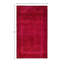 Overdyed One-of-a-Kind 3' 2" x 5' 4" Hand Knotted Area Rug