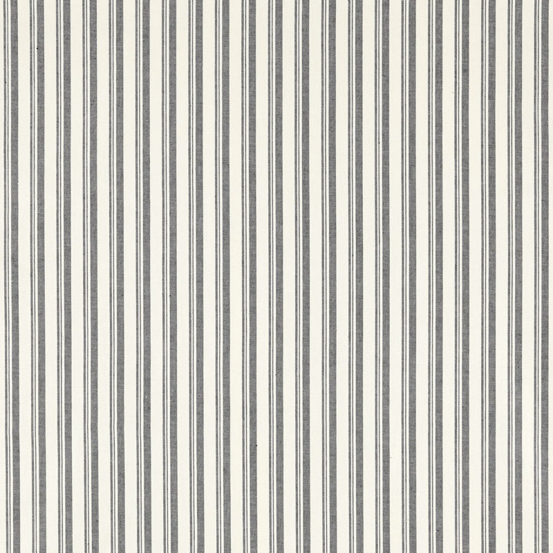 Tissu capri Schumacher x Miles Redd, Noir / blanc