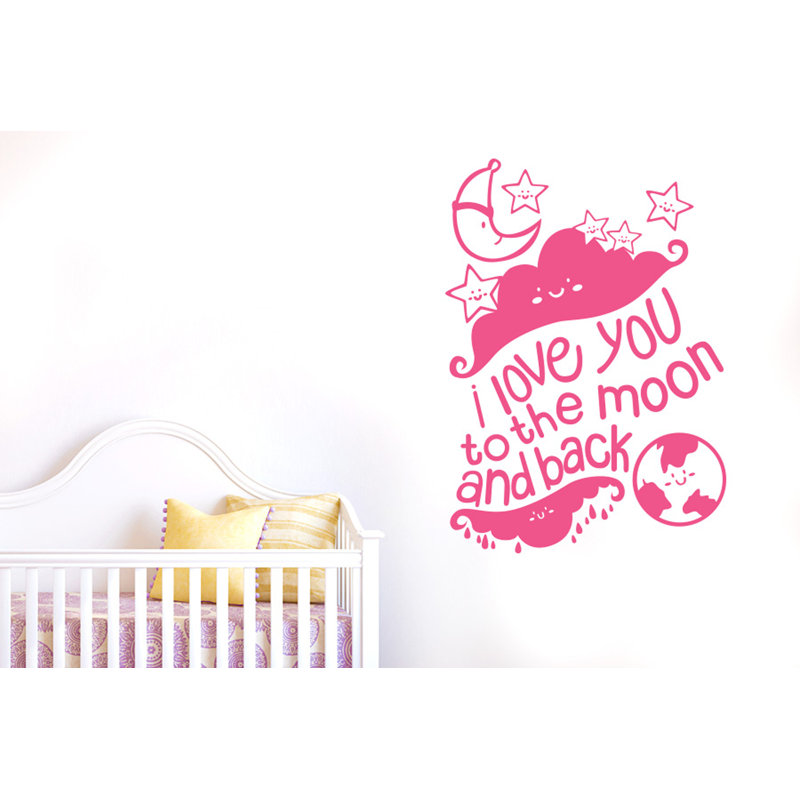Wall Decal, Pink, Large
