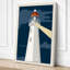 Beacon in the Night Coastal - Wrapped Canvas-1051255000-1051255001