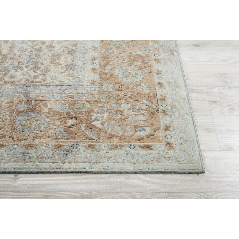 Beckner Oriental Area Rug, Rectangle 274 x 366cm