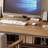 Black+Tan Rectangular Solid Wood+Iron desks-10144600