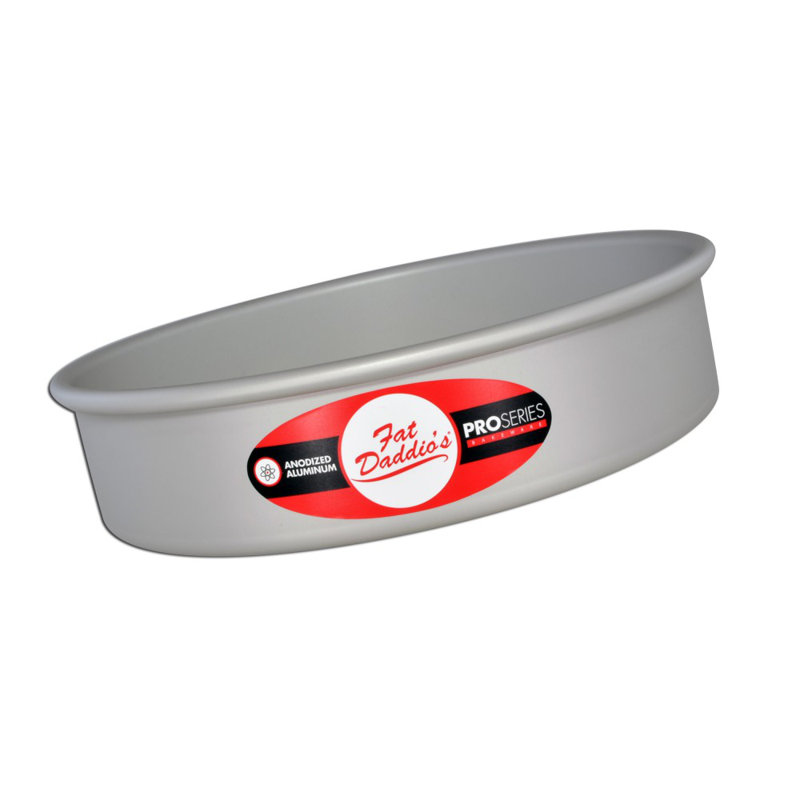 Moule à gâteau rond antiadhésif Aluminium Fat Daddie, 11"