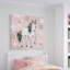 Crissman Crissman Citrus Floral Unicorn - No Frame Print on Canvas-37528381