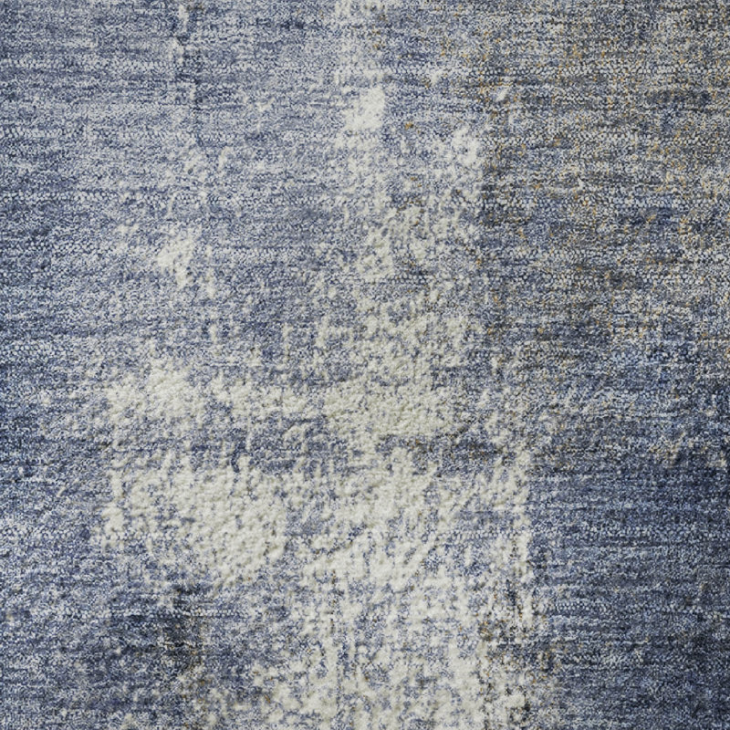 Tapis abstrait lavable à la machine de qualité supérieure AMF1980, Rectangle 9 pi x 12 pi