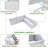 2-pack White Metal Rectangular L-shaped Raised Garden Bed Planter Box For Planting Vegetables (74 In. L X 74 In. W X 18 In. H)-1999799472-1999799474