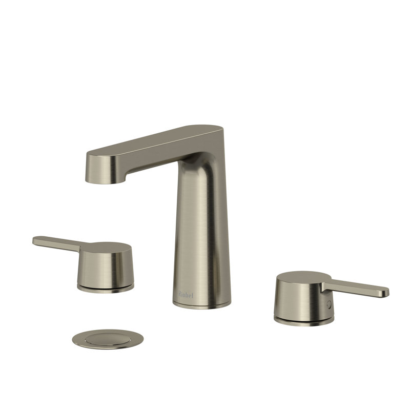 Robinet de salle de bain Nibi, Nickel brossé