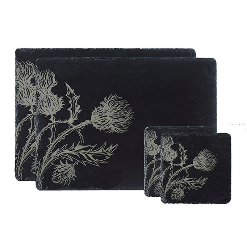 Square 4 Piece Coaster Set