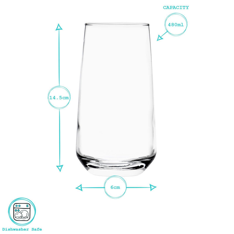 Glass Set, 480ml
