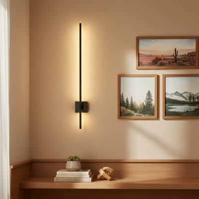 Appliques murales de style simple pour salle de bain Kylese