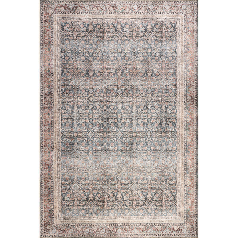 Tapis en mélange de jute de polyester Jeccica, Rectangle 10 pi x 13 pi