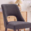 Chaise de salle à manger rembourrée Arlene-129872507