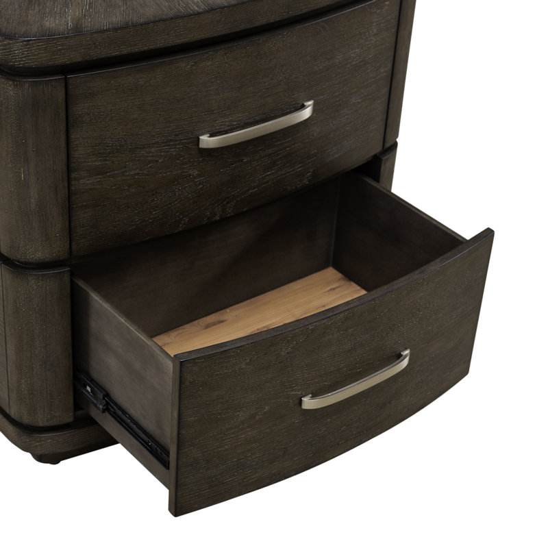 Trenea Nightstand W/ Charging Station