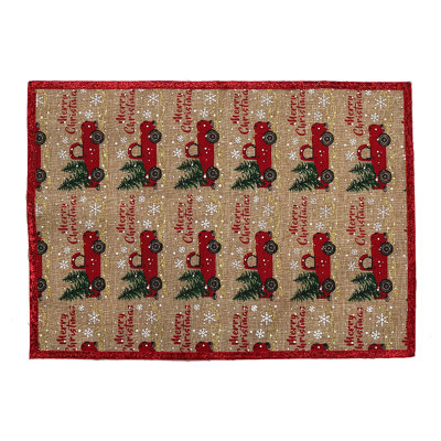 Polyester No Pattern Rectangle Placemat