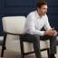 Fauteuil moderne à haut dossier-1744448392