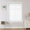 Store sans fil à double couche avec abat-jour à roulettes Pro Zebra