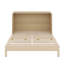Lit escamotable double avec tiroirs-477907612
