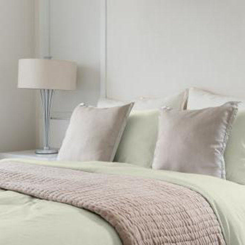 Deluxe Soft 100% Rayon From Bamboo 5-Piece Sheet Set, Cream