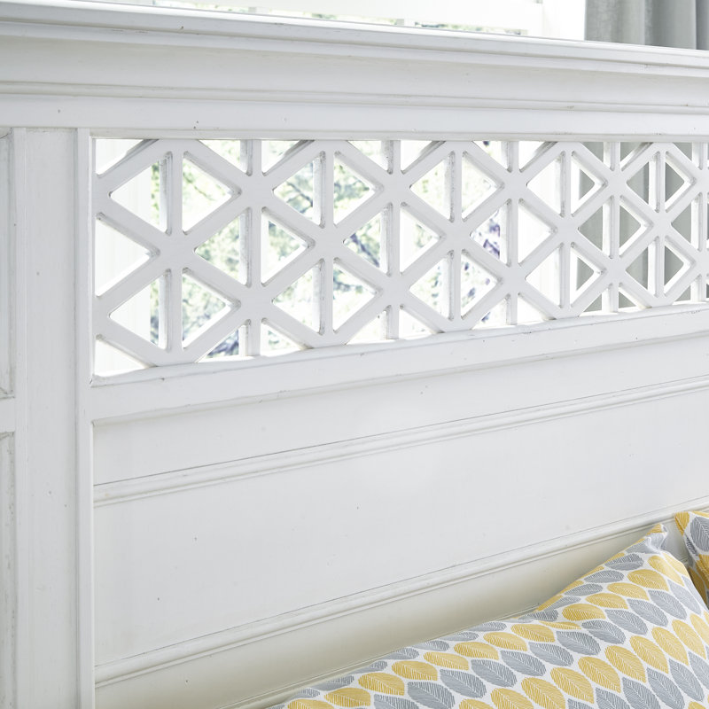 Panel Headboard, King, White