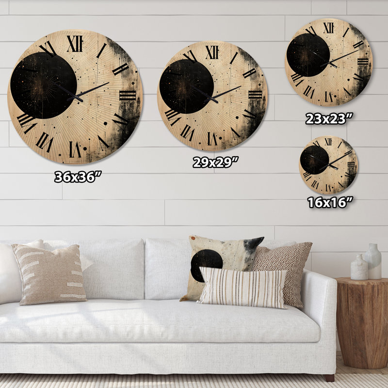Horloge murale Olumide, Moyenne