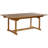 Claris 10 - Person Teak Wood Patio Dining Set with Rectangular Table, Cushions Included