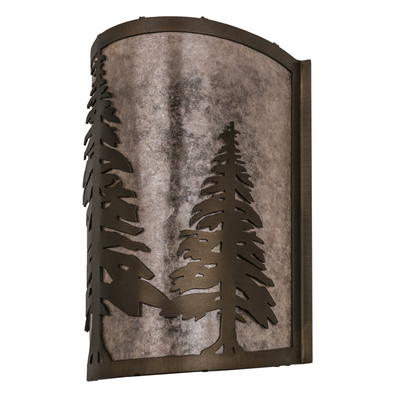 Rustic Lodge 1 - Light Flush Mounted Sconce