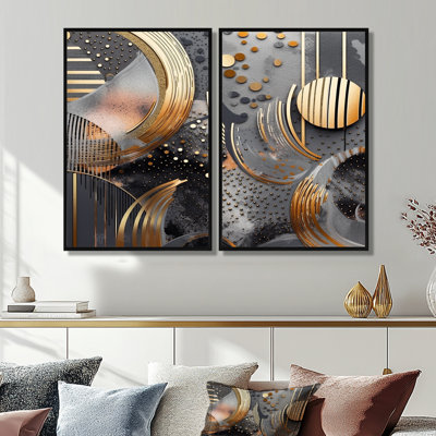Doux couleurs marbrées abstraites III - Marbre abstrait grand art mural