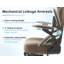 Fauteuil ergonomique pivotant en similicuir-1367306154