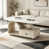 Blanc / plateau gris / base blanche