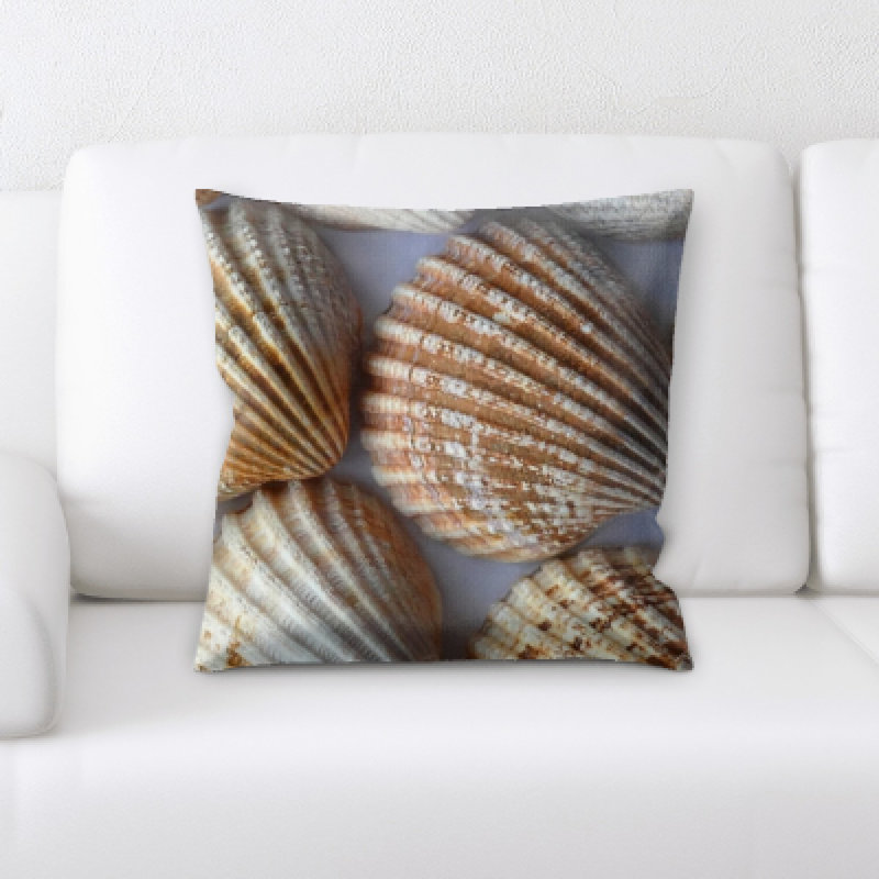 Horrell Faux Leather Throw Pillow