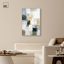 "Deep Green and Cream I", impression murale encadrée par Art Remedy, cadre argenté, 30 x 45-912664386-912664397