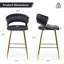Tabouret de comptoir 25,2 po Kristyn-300186278
