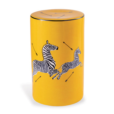 Scalamandre Maison Porcelain Garden Stool by Port 68