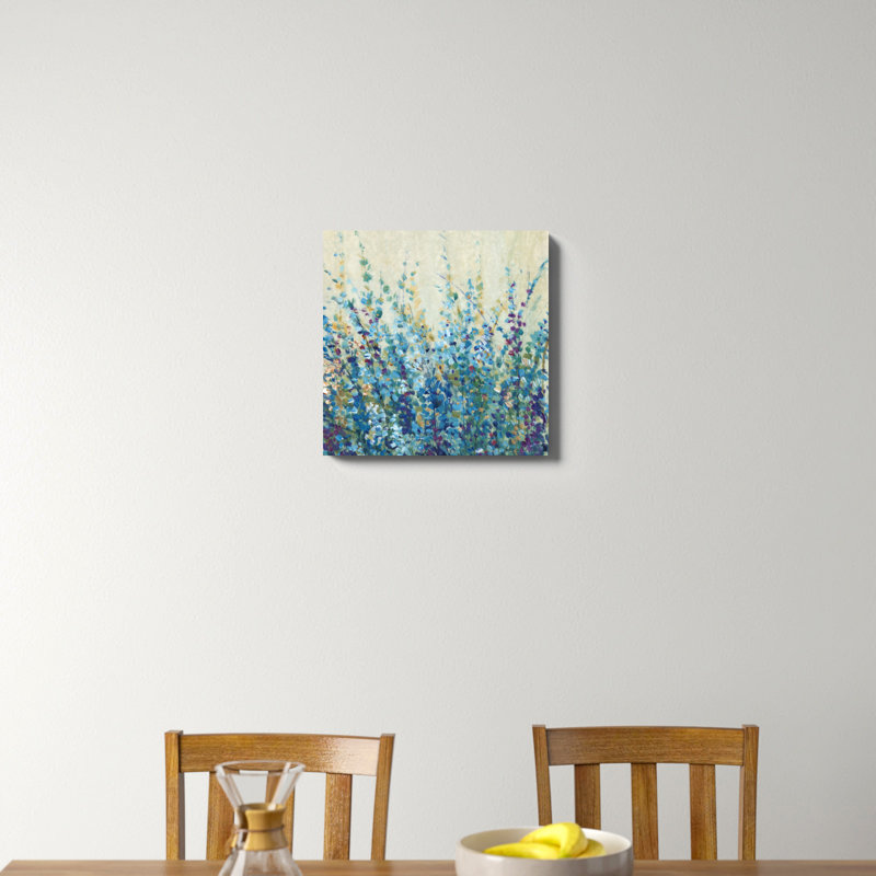 «Shades Of Blue I» par Timothy O 'Toole - reproduction sur toile, H 20 po x l 20 po, Toile tendue, Non