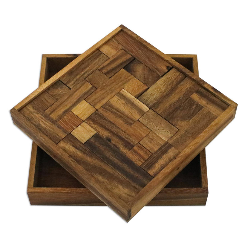 Jeu de géométrie en bois Nbad
